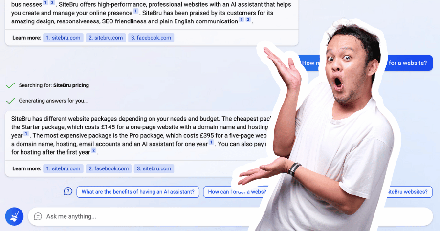 Bing AI Search with a WOW