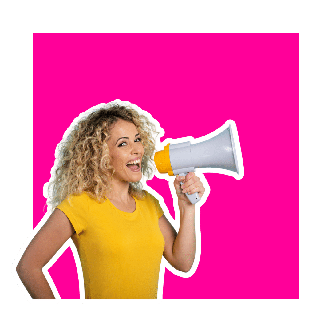 Side hustle influencer promoting for money