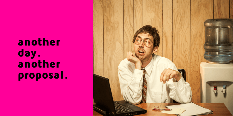 Another day, another proposal