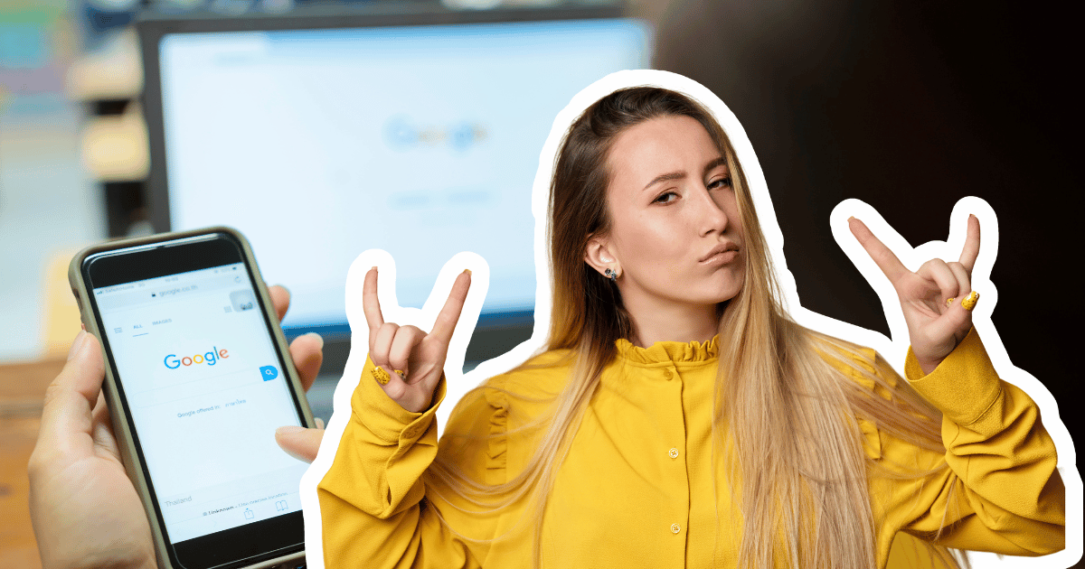 Rock On With Google Search